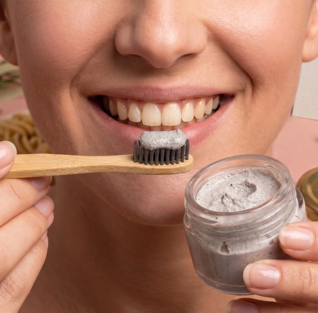 Pasta dental mineral con cepillo de bambú Elún