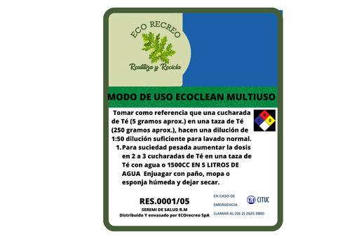ECOclean Multiuso Superficies