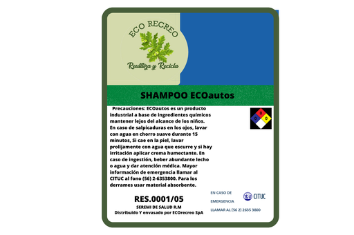 Shampoo Automotriz ECOautos