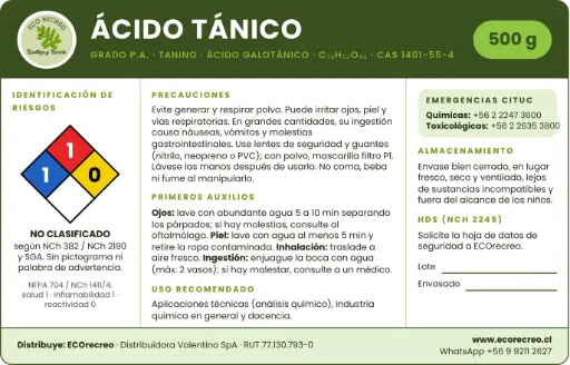 ACIDO TANICO